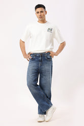 DB-2001 Baggy Fit Jeans Mid Blue