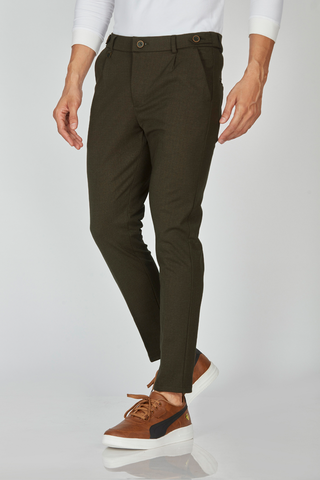 Power Stretch Pleats - Brown