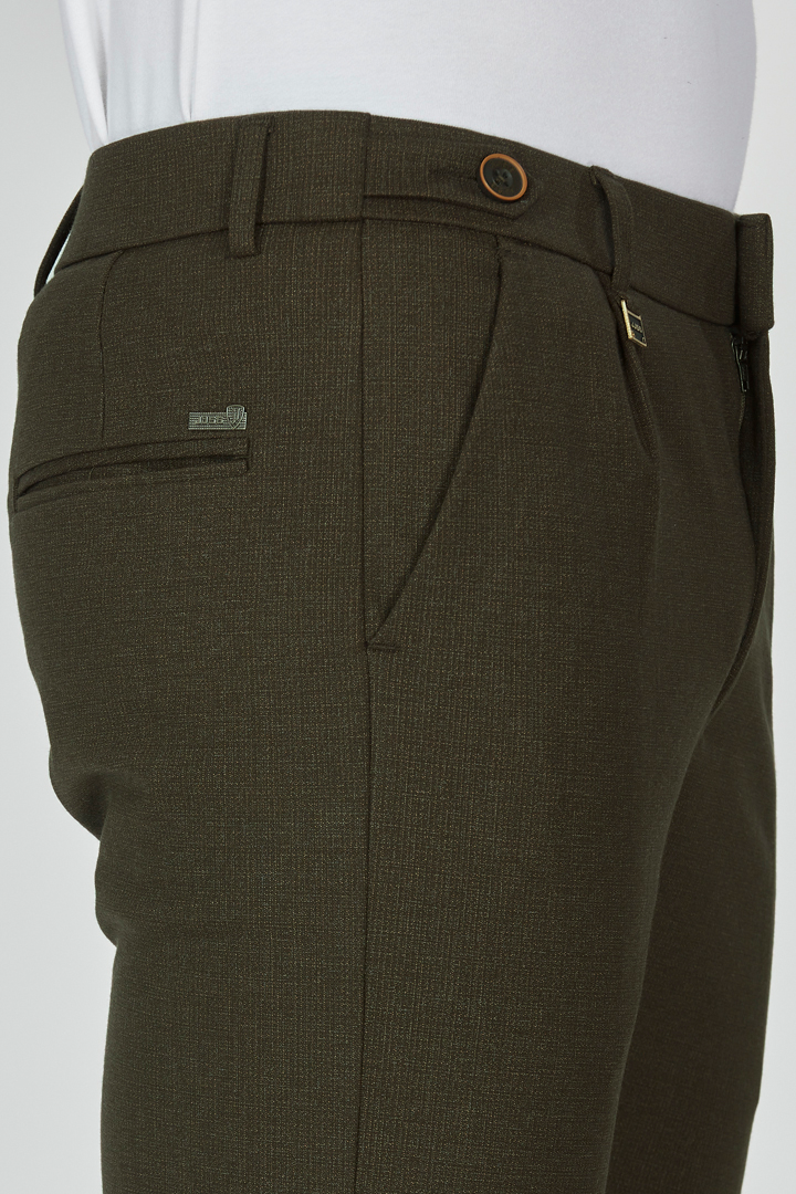 Power Stretch Pleats - Brown