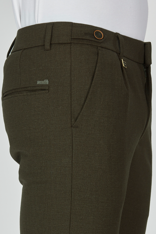 Power Stretch Pleats - Brown