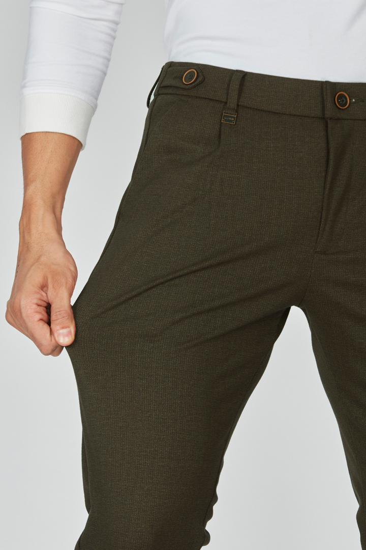 Power Stretch Pleats - Brown