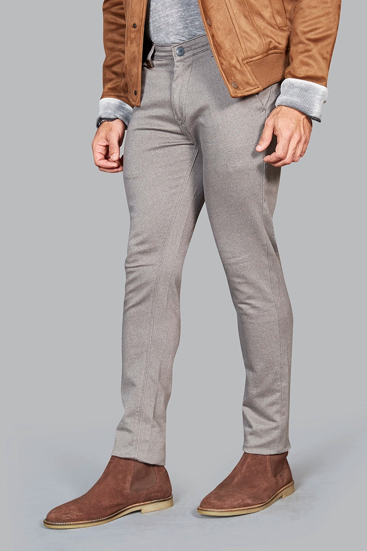 PT Torino men's skinny stretch cotton pants Light Gray | Caposerio.com