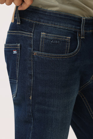 1001-3 Straight Fit Jeans Blue Tinted