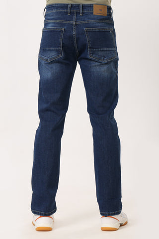 1001-2 Straight Fit Jeans Deep Blue