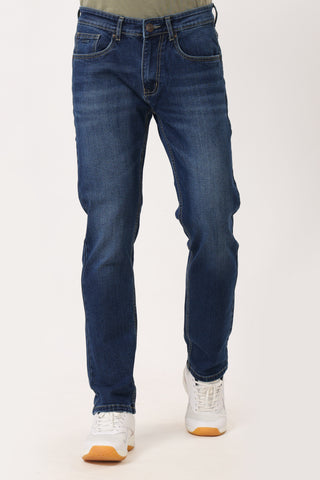 1001-2 Straight Fit Jeans Deep Blue