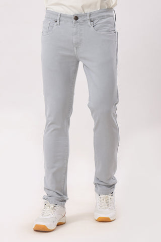 1004-1 Narrow Fit Jeans Light Grey