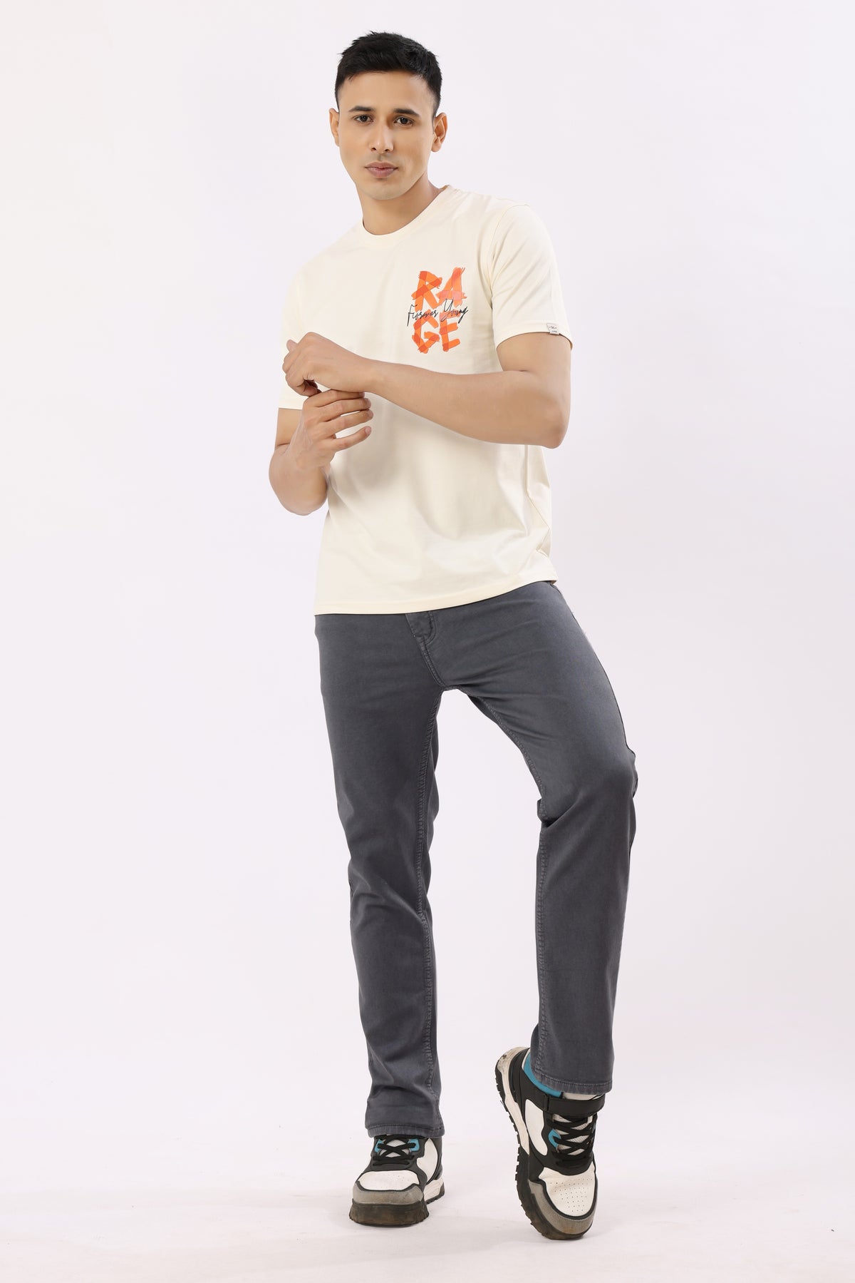 1005-1 Straight Fit Jeans Dark Grey