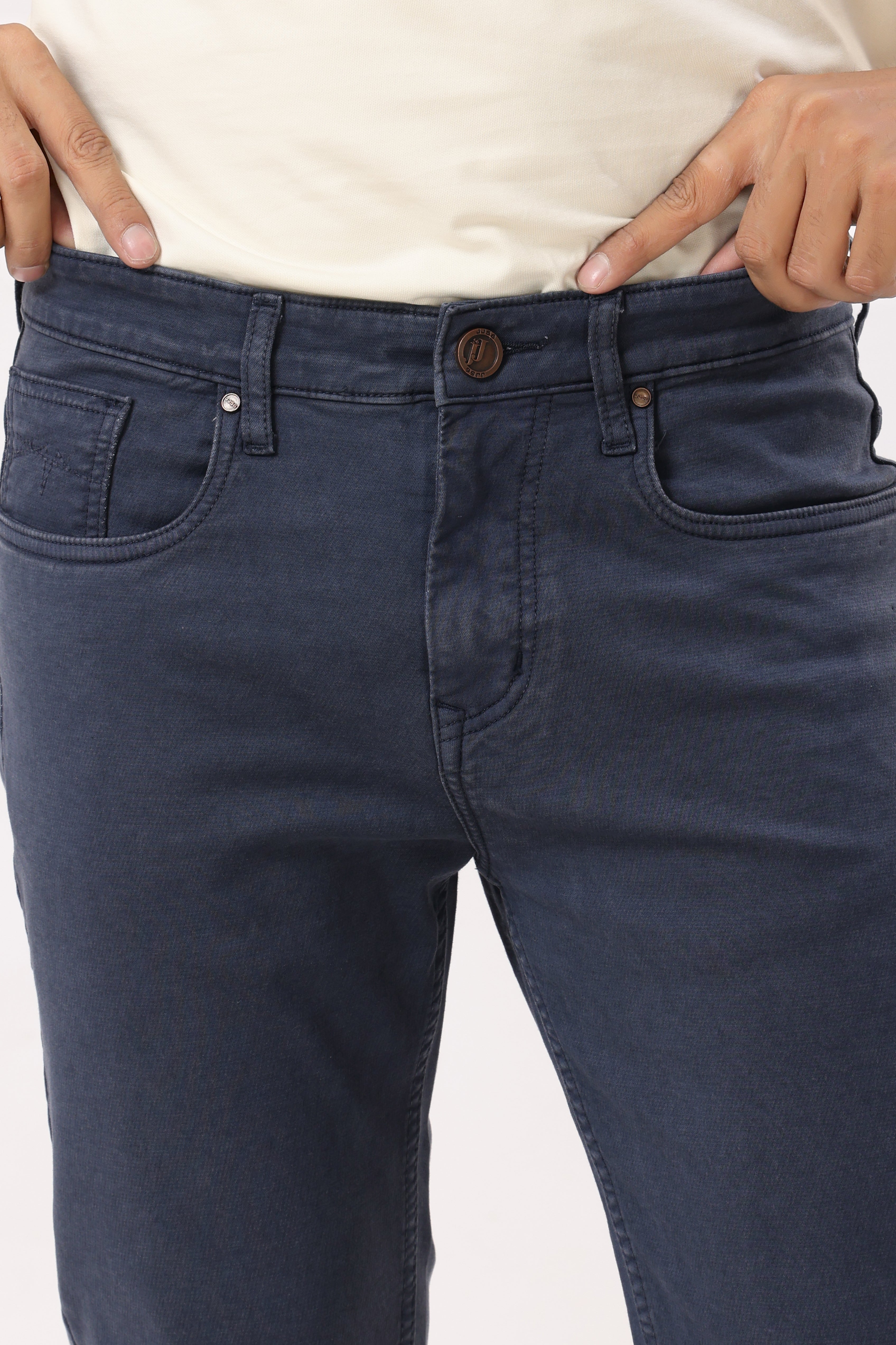 1005-2 Straight Fit Jeans Steel Blue