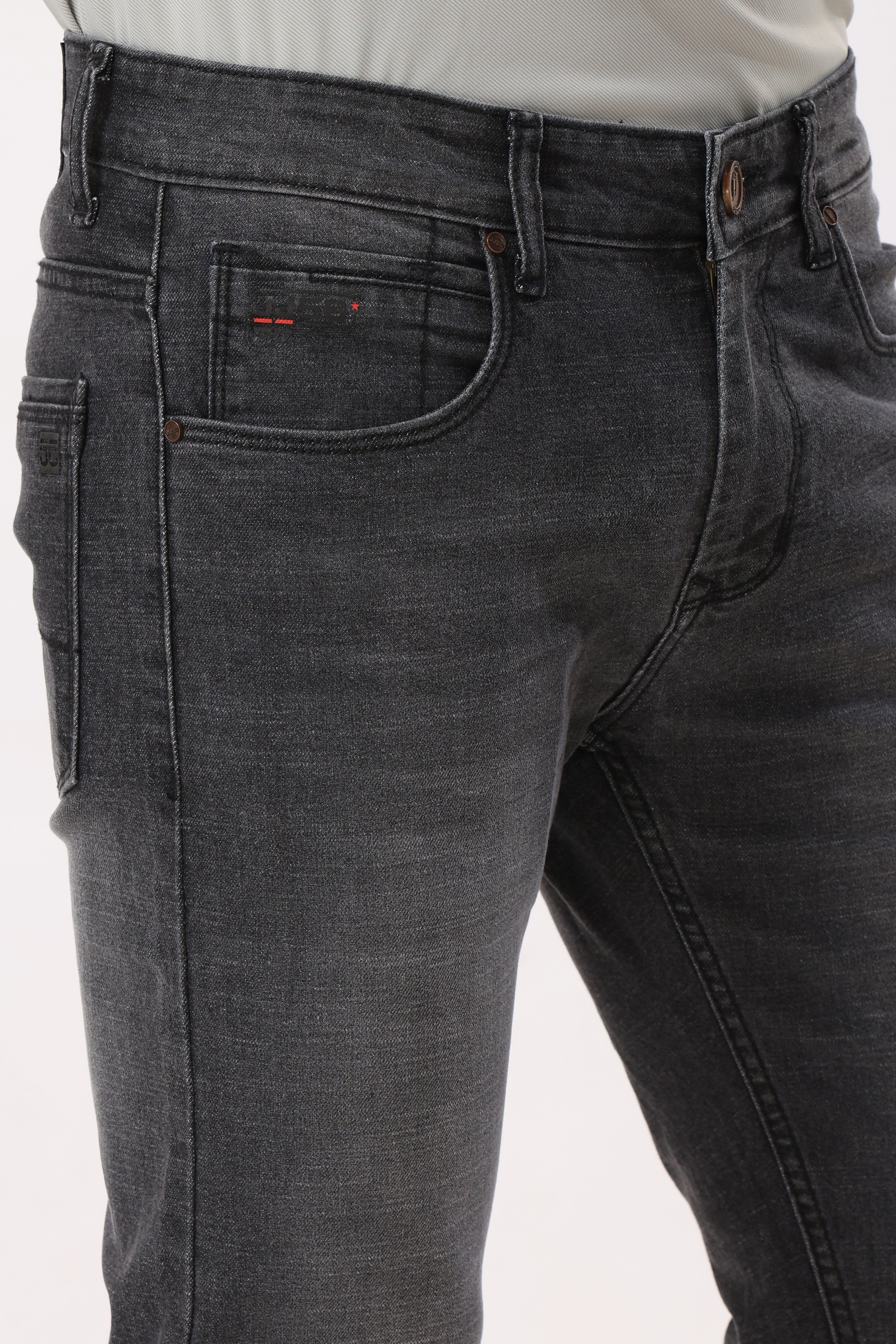 1007 Narrow Fit Jeans Charcoal Grey