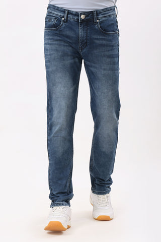 2001-1 Narrow Fit Jeans Mid Wash Blue
