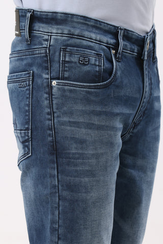 2001-1 Narrow Fit Jeans Mid Wash Blue