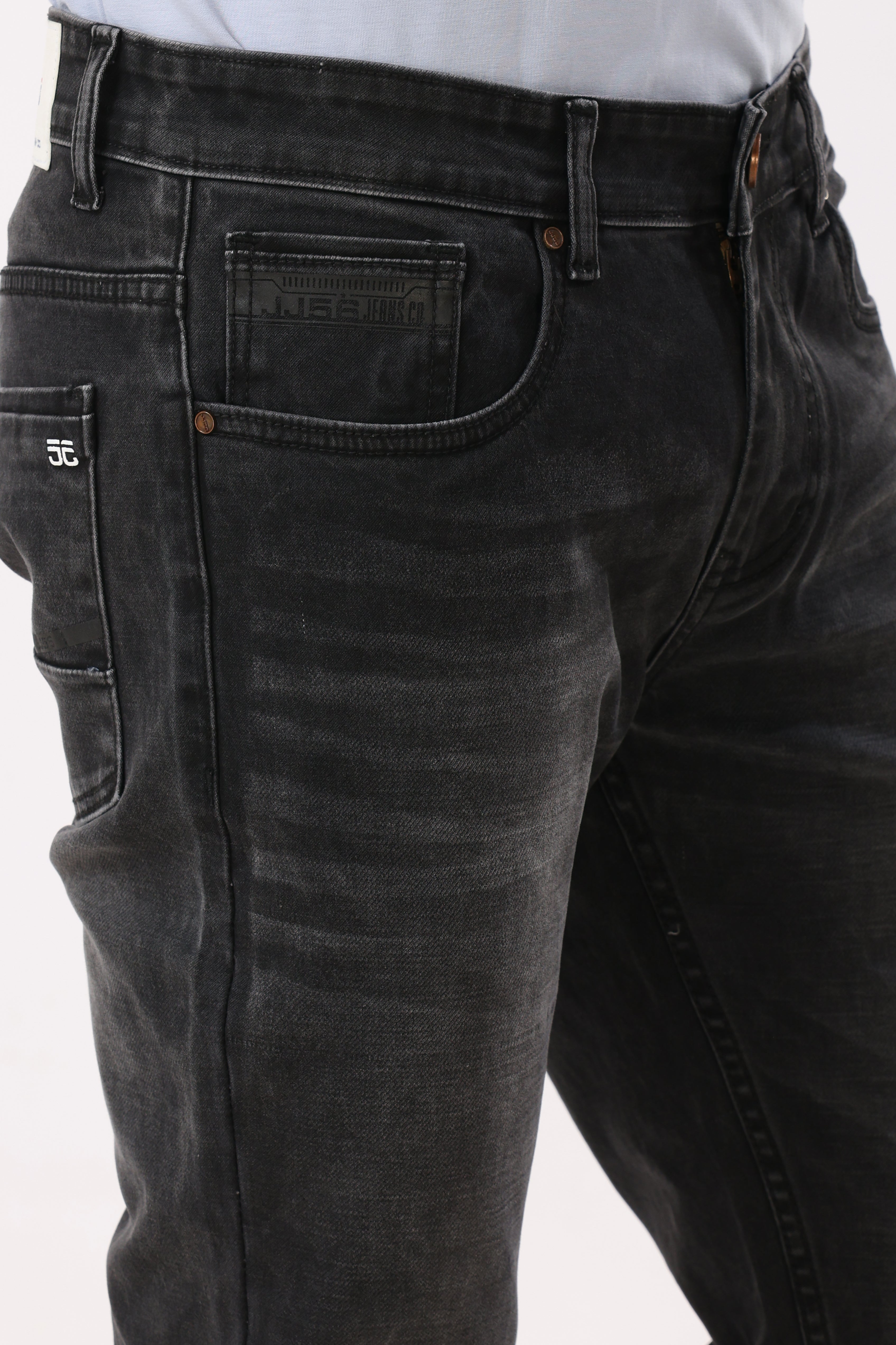 2006-2 Narrow Fit Jeans Washed Black