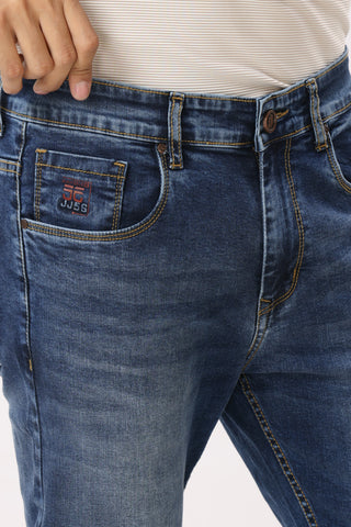 2007-1 Straight Fit Jeans Mid Blue