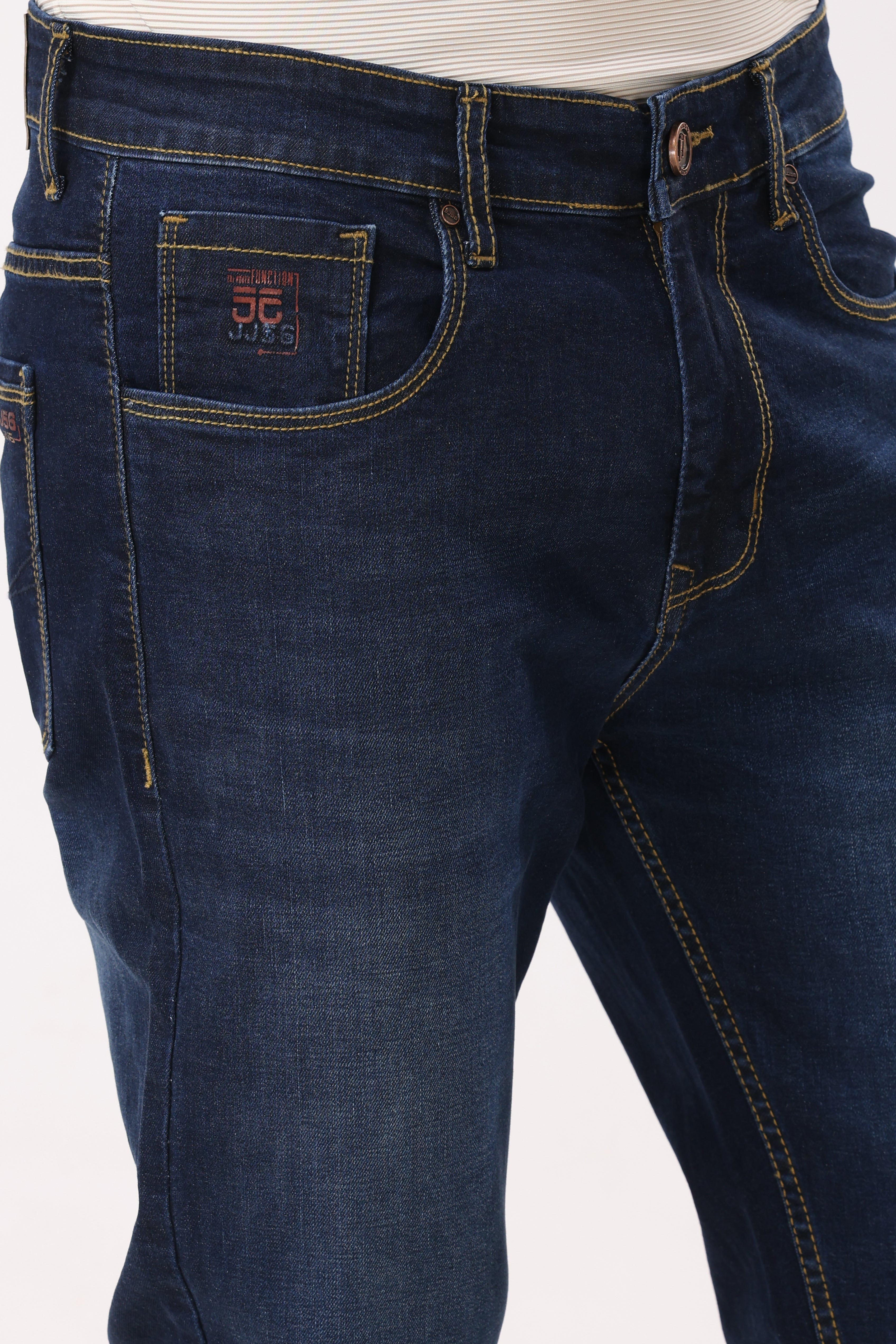 2007-2 Straight Fit Jeans Indigo Blue