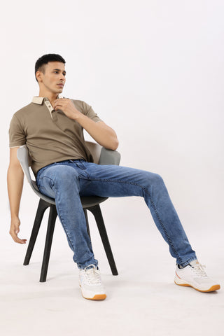 2008 Narrow Fit Jeans Washed Blue
