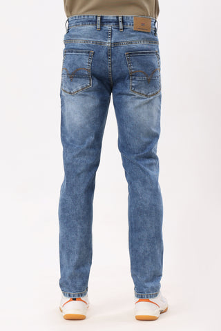 2009 Straight Fit Jeans Washed Blue