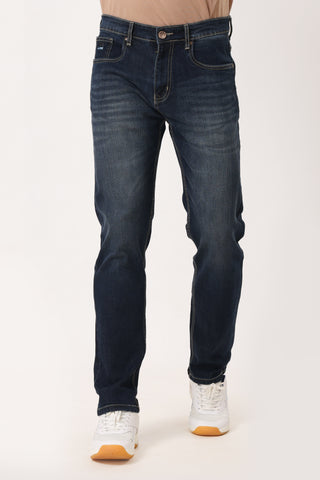 4001-2 Straight Fit Jeans Deep Blue