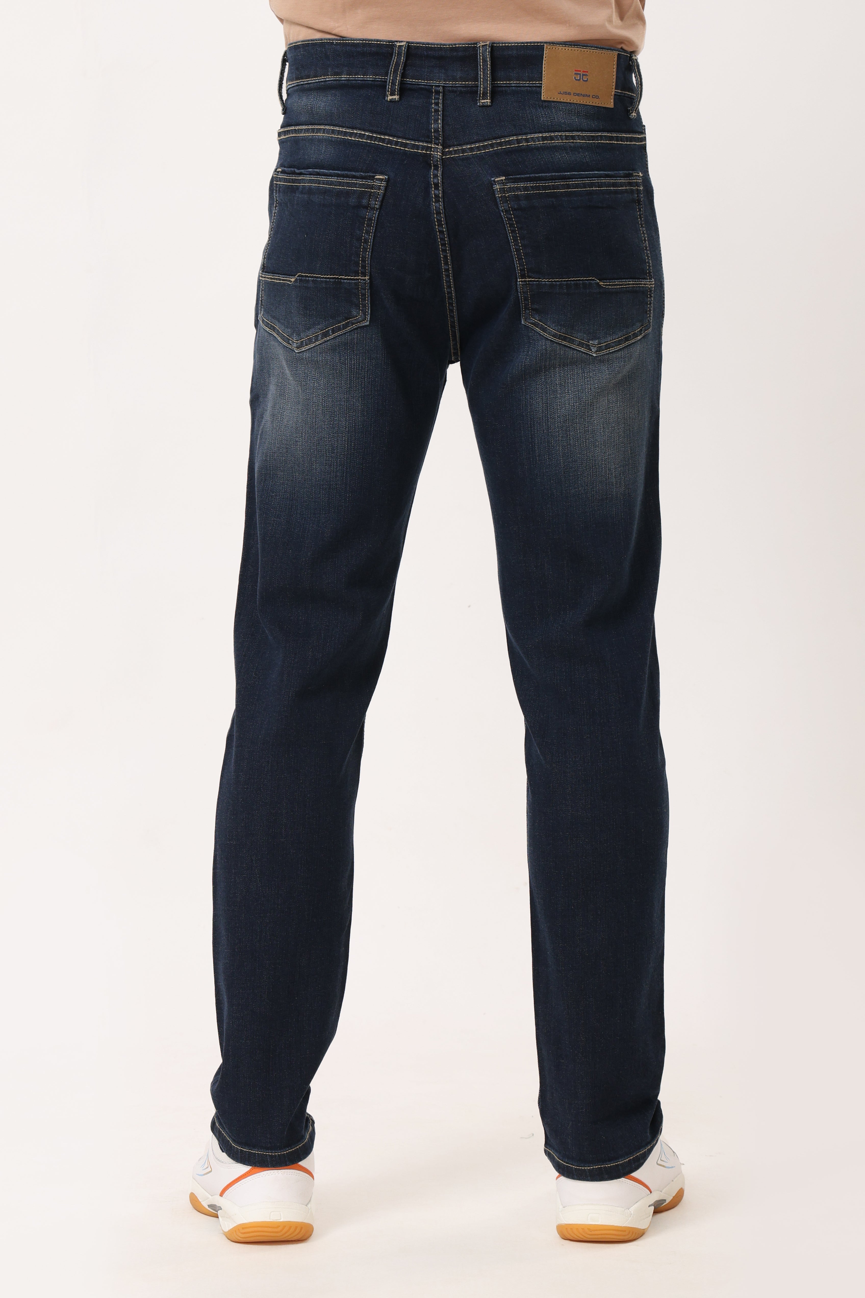 4001-2 Straight Fit Jeans Deep Blue