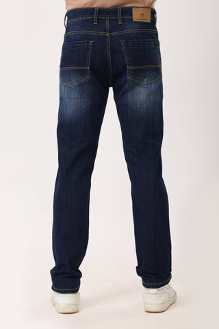 4002-1 Straight Fit Jeans Dark Blue