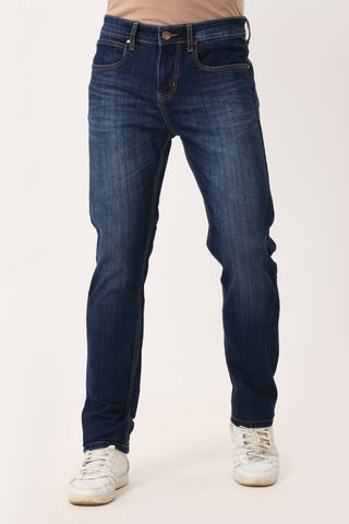 4002-1 Straight Fit Jeans Dark Blue