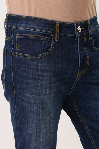 4002-1 Straight Fit Jeans Dark Blue