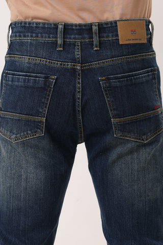 4002-2 Straight Fit Jeans Tinted Blue