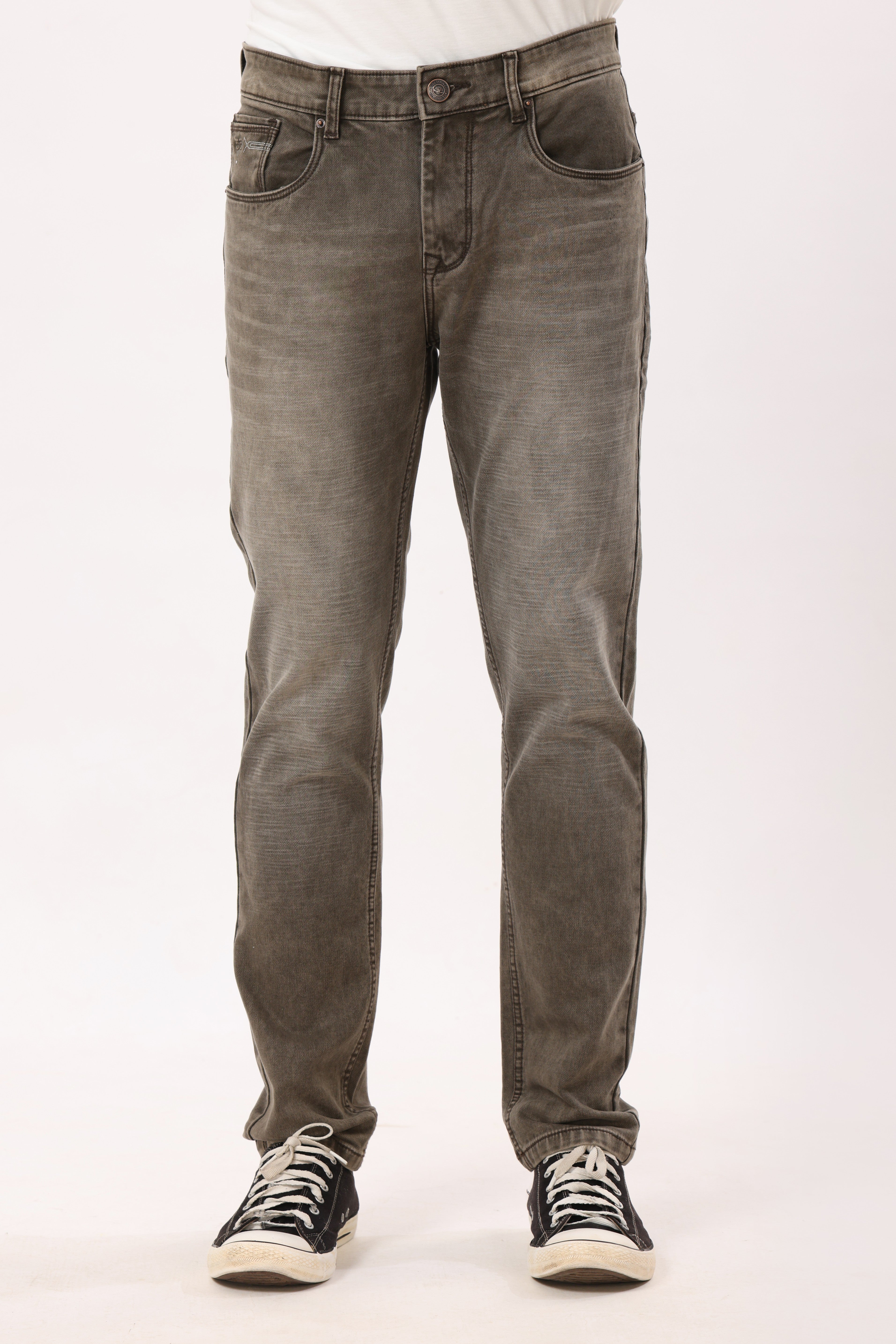 4004-1 Straight Fit Jeans Sand