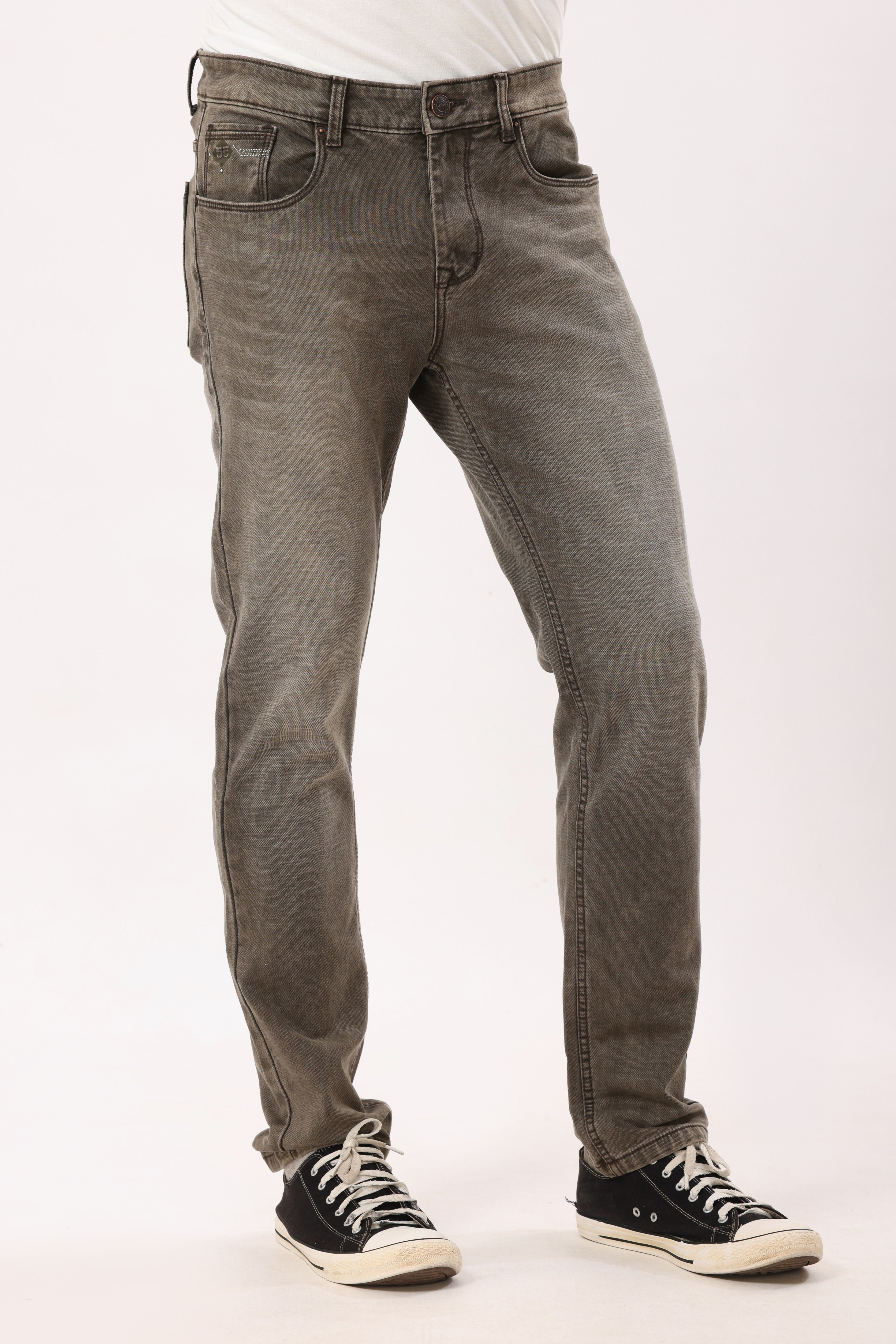 4004-1 Straight Fit Jeans Sand