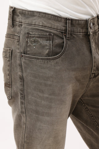 4004-1 Straight Fit Jeans Sand