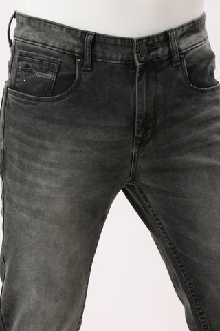 4004-2 Straight Fit Jeans Mild Green