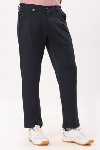 Baggy Fit Korean Pants Navy