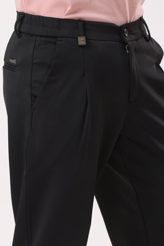Baggy Fit Korean Pants Black
