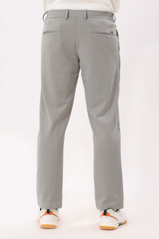 Baggy Fit Korean Pants Light Grey
