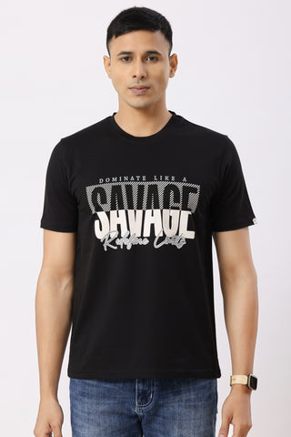 Savage Graphic T-Shirt Black