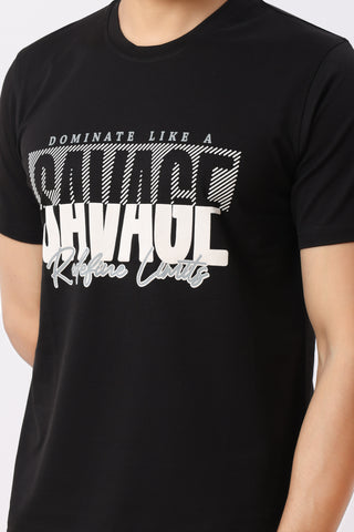 Savage Graphic T-Shirt Black