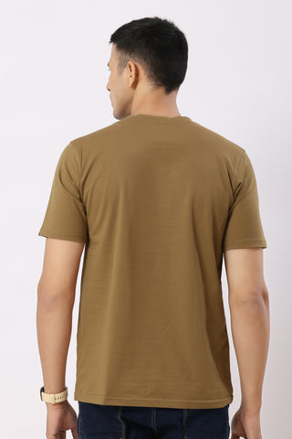 Savage Graphic T-Shirt Mustard