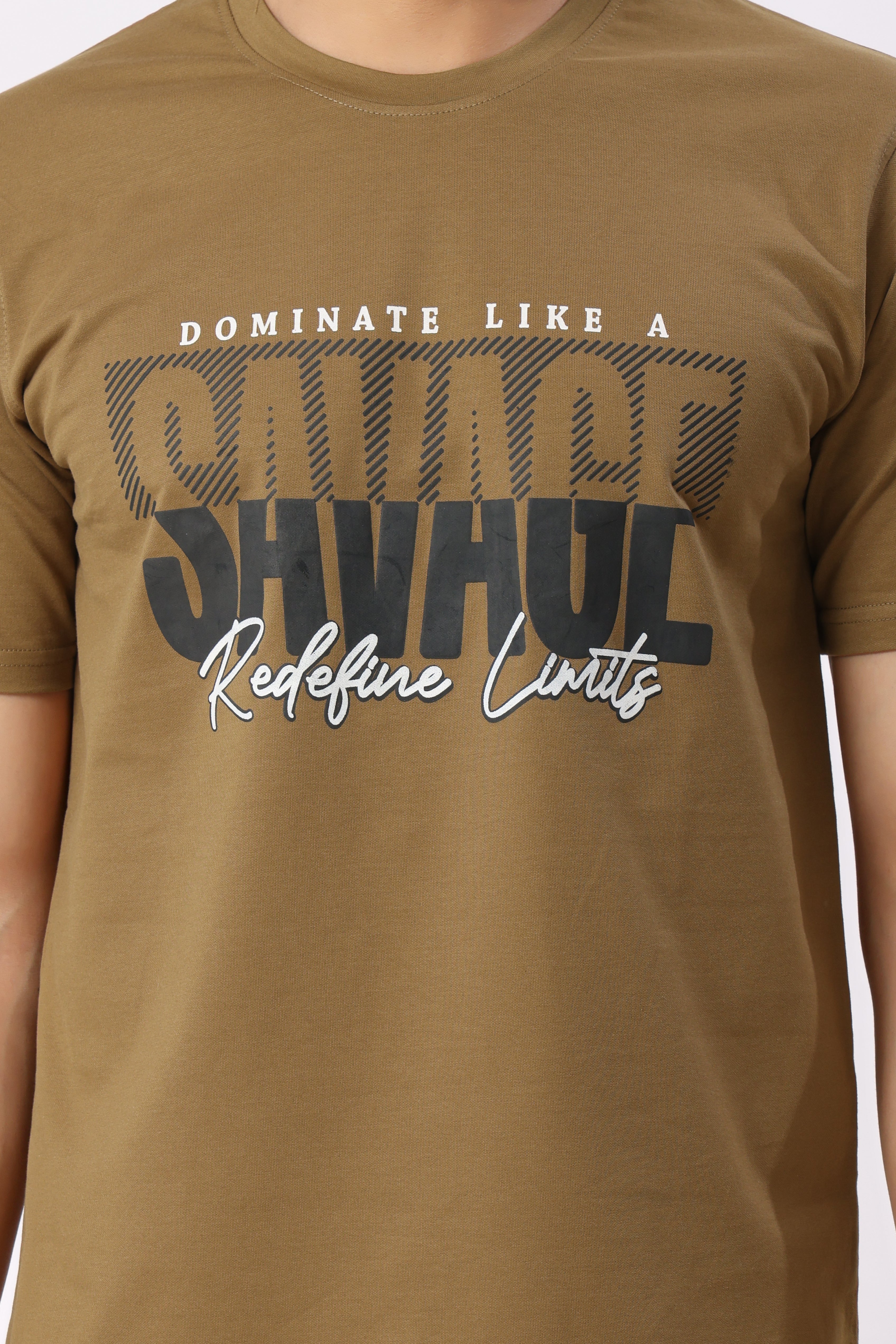 Savage Graphic T-Shirt Mustard