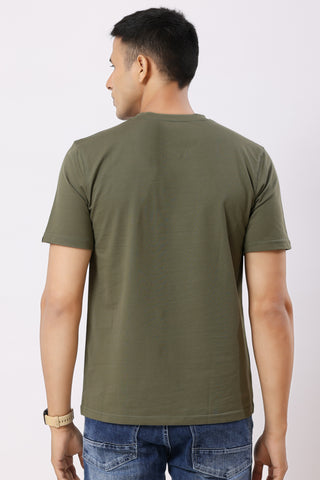 Savage Graphic T-Shirt Olive