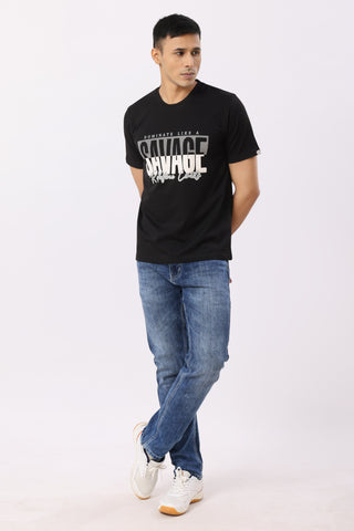 Savage Graphic T-Shirt Black
